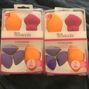 Real Techniques sponges lot w/ 12 sponges